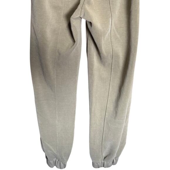 Lululemon Softstreme Relaxed High Rise Pant Suede Jogger Sweatpants Green Size 0 - Picture 10 of 14